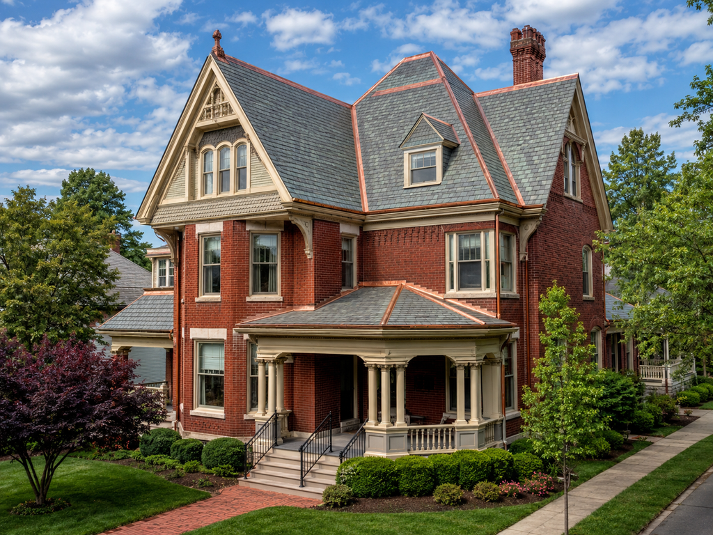Historic Slate Roof Restoration in Hyde Park